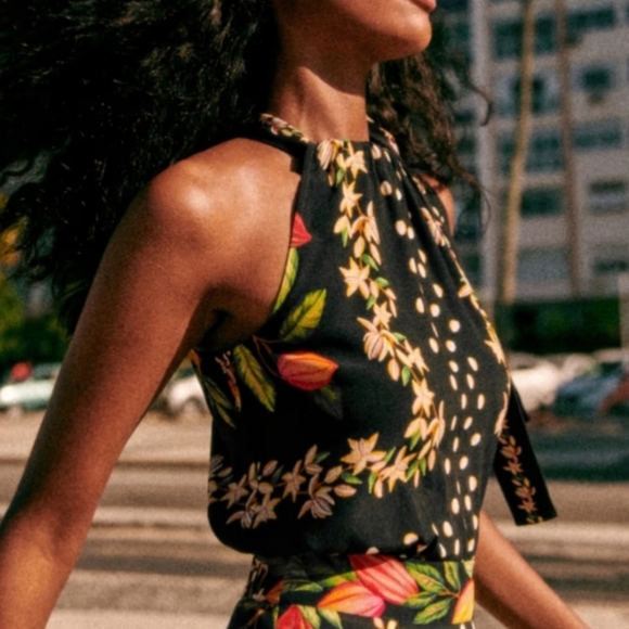 Sezane Farm Rio top size 2 - Picture 2 of 3